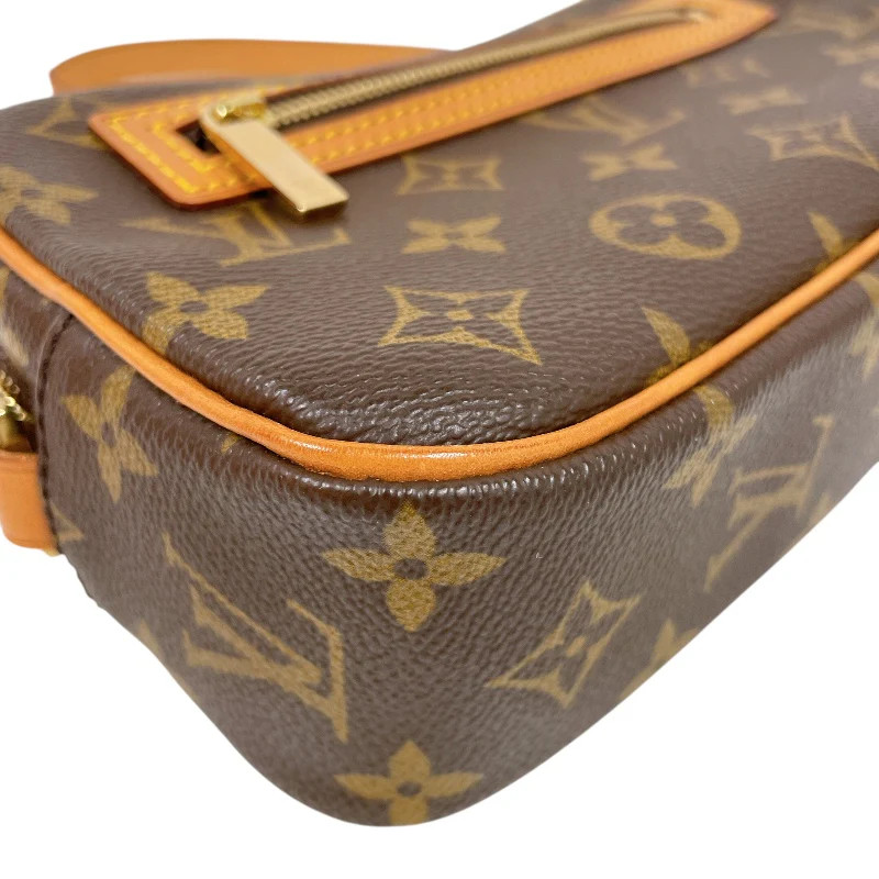 LOUIS VUITTON Pochette Cité Brown Monogram Canvas Shoulder Bag M51183 #OKB6669 image 8