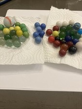 Vintage Marbles Lot Of 50 1950s-60s Great Condition