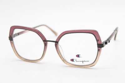 NEW CHAMPION GALEN C03 ROSE BROWN BLACK AUTHENTIC EYEGLASSES 53-19