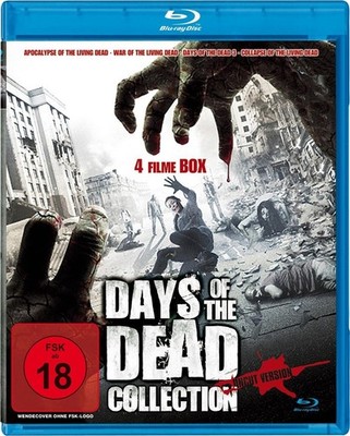 Days of the The Dead Collection - Uncut 4 Filme Box Horror Zombie Zombies NEU