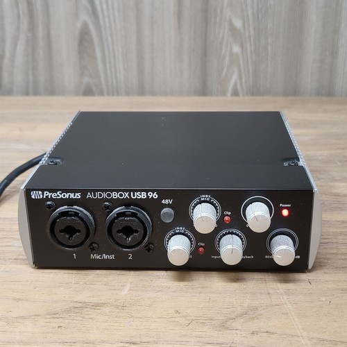 PreSonus AudioBox USB 96 USB Audio Interface 2x2 MIDI Tested w/Cable