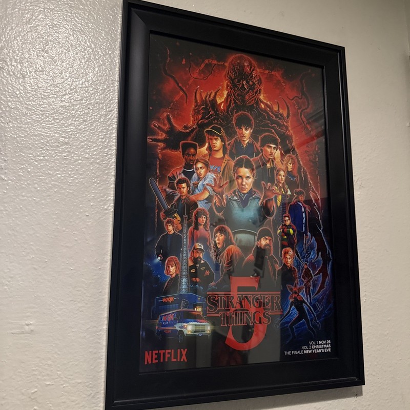 Stranger Things poster (Season 5) -  11 x 17 inches No Frame!