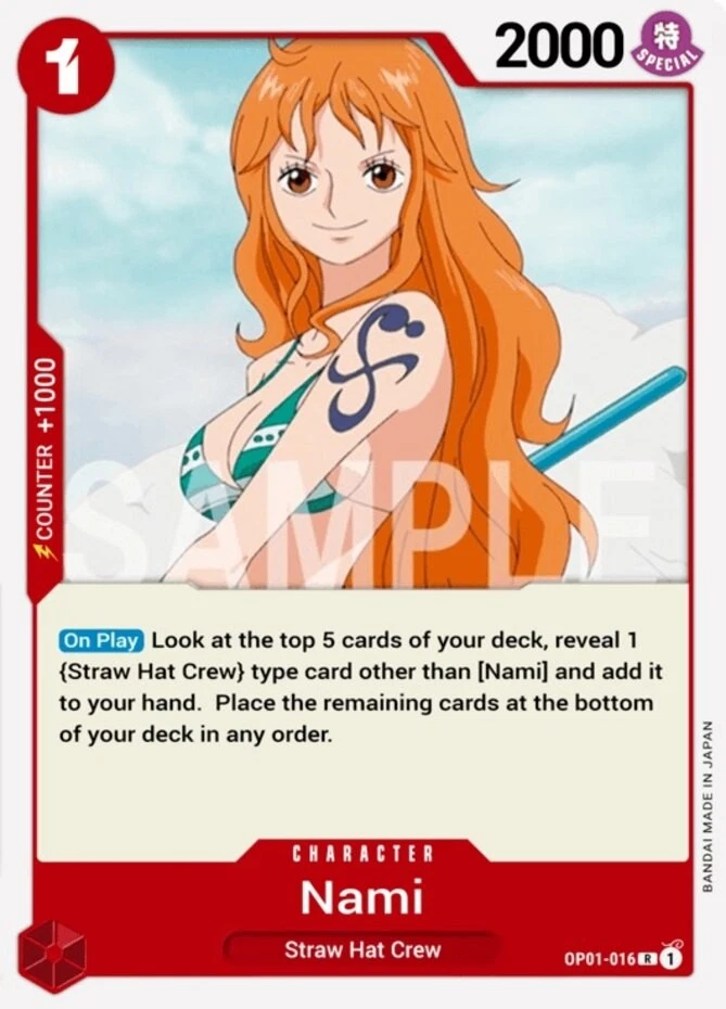 Nami OP01-016 Romance Dawn for sale | eBay