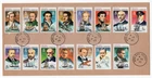 BRITISH ANTARCTIC 1973 EXPLORERS SET TO £1 ON VERY FINE ADELAIDE ISLAND FDC