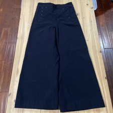 Vintage 1960s US NAVY Sailor mens 100 wool pants size 30R