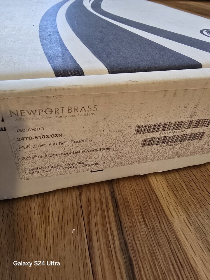 newport brass Jacobean Pull Down Kitchen Faucet 24705103/03N eBay