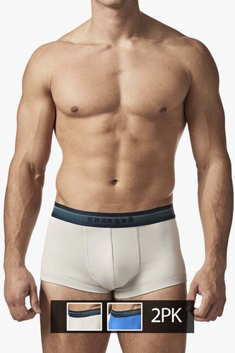 Papi UMPA107 2PK Microflex Performance Trunks Color Gray-Blue - Picture 2 of 13