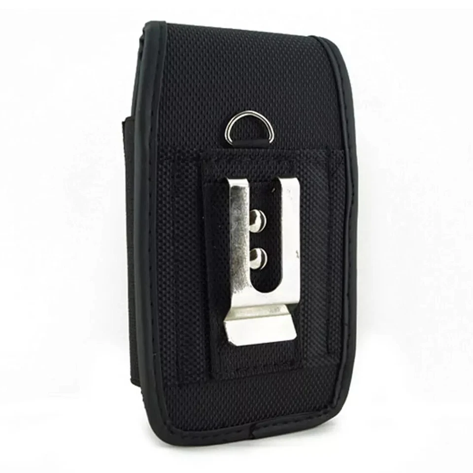 Black Vertical Heavy Duty Rugged w/ Belt Clip Case Pouch For Sony Xperia P LT22i - Image 2 of 2