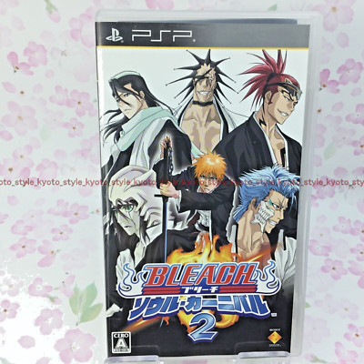 USED PSP Playstation Portable BLEACH ~ Soul Carnival 2 80516 JAPAN