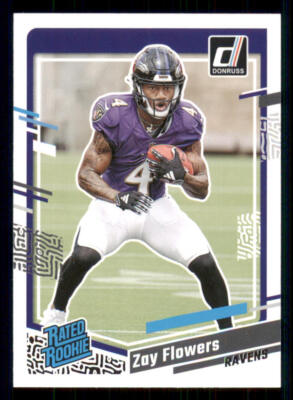 2023 Donruss #307 Zay Flowers RR RC | eBay