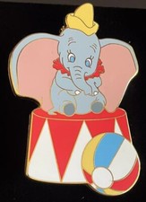 JUMBO Disney Shopping Dumbo Circus Beach Ball LE 300 RARE Pin 2009