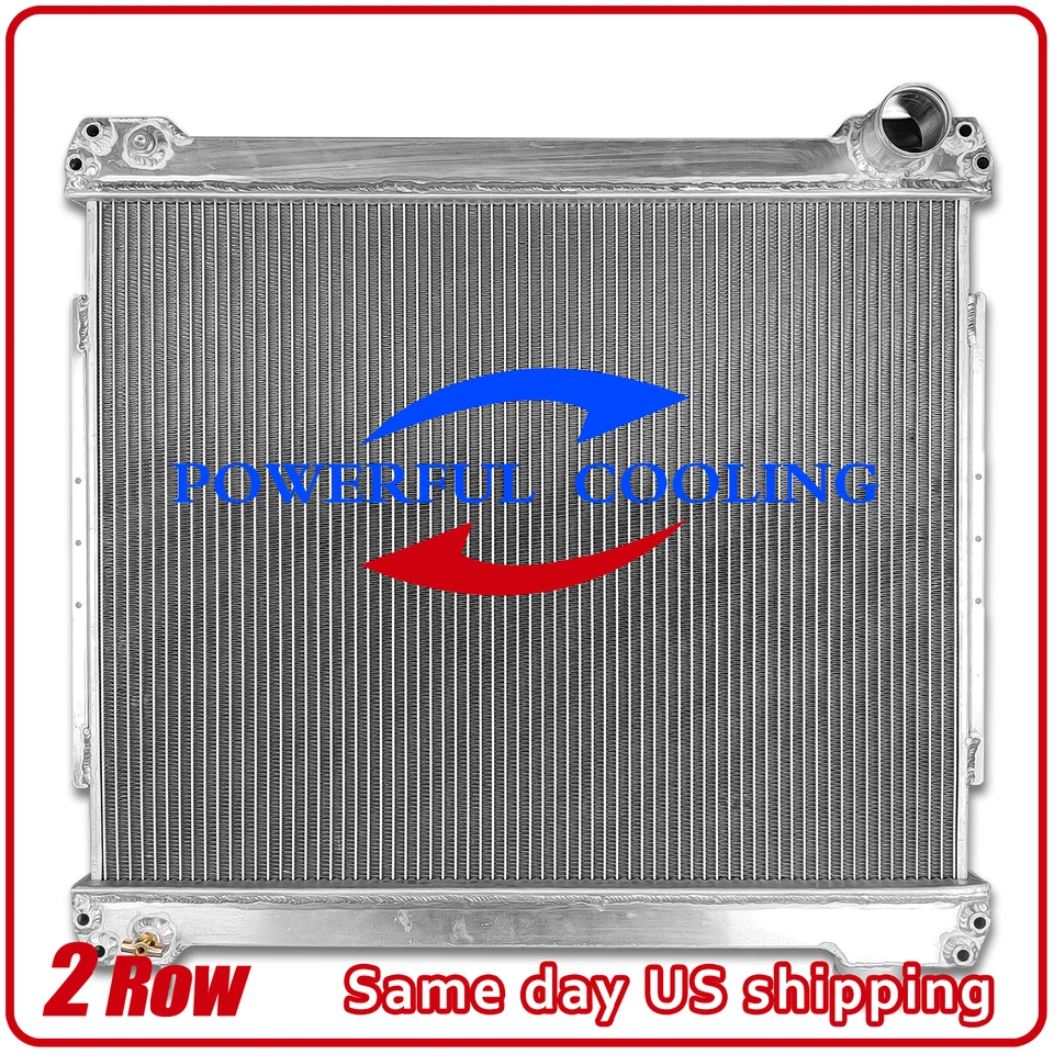 Aluminum Radiator For 90-99 Ford FL 8000 9000 Truck 5.9L-10.8L l6 V8 LNT/LT9000 — 第 3/4 张图片