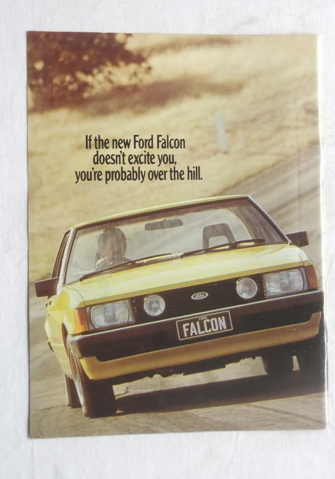 XD Ford Falcon Original Advertisement Removed From a Magazine - image 1 of 1