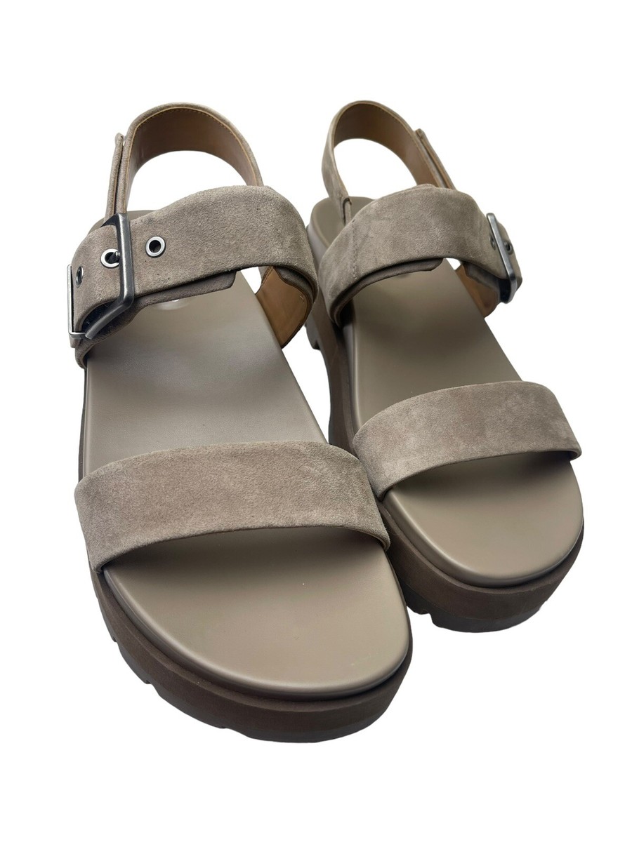 Vionic Torrance Womens Tan Strap Chucky Platform Sandals Sz 9.5 | eBay