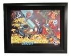 Stan Lee Signed Autographed Marvel Avengers #12 Canvas Print 6/10 Framed PSA DNA