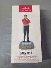 2022 Hallmark Keepsake Star Trek LT MONTGOMERY SCOTT Storytellers Ornament NIB