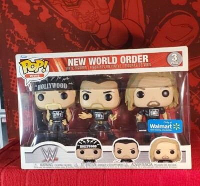 WWE Funko Pop! NWO 3 Pack Walmart Exclusive Hulk Hogan ,Hall