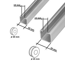 Schiebetür Laufrollen Laufschiene Laufprofil Schweißvorhang Schiebetürsystem