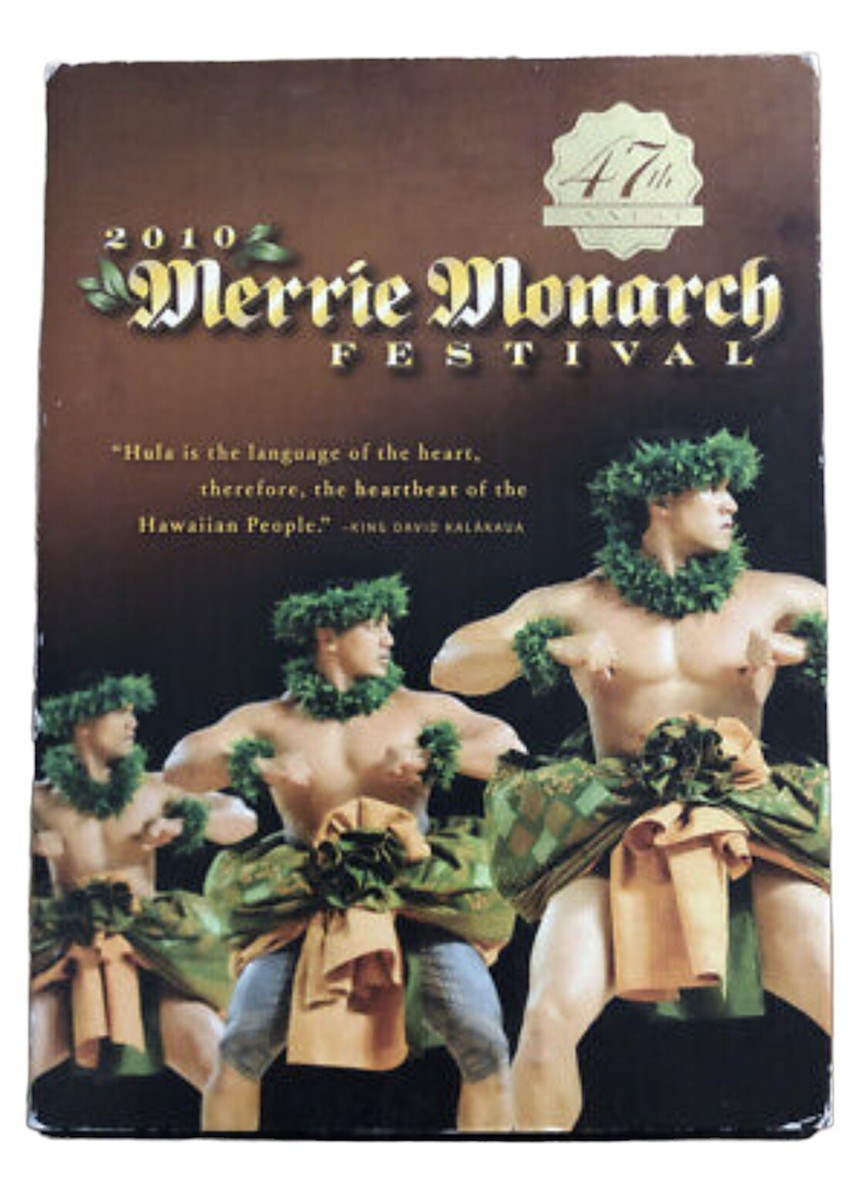Merrie Monarch Festival 47th Anniversary 2010 Hula 4 set DVD