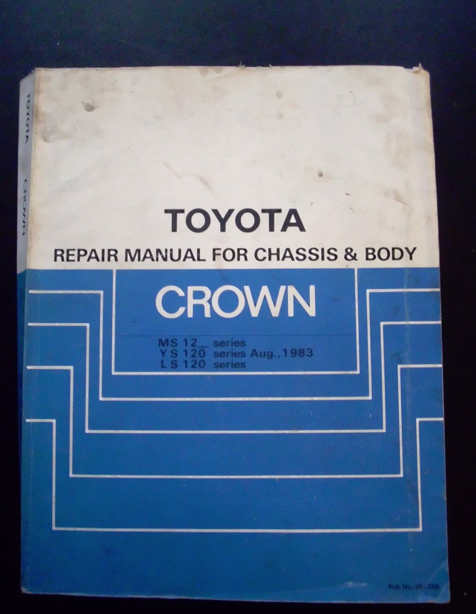 Toyota Werkstatthandbuch Karosserie Fahrwerk Crown Chassis Body