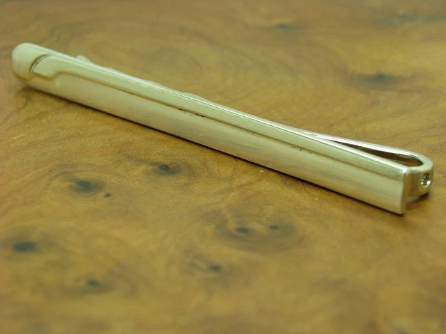 925 Argento Sterling Fermacravatta / Vero Argento / 8,7g - Immagine 2 di 3