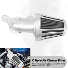 Sucker Air Cleaner Cover Chrome Fit For Harley Touring 08-16 Softail 16-17 Dyna