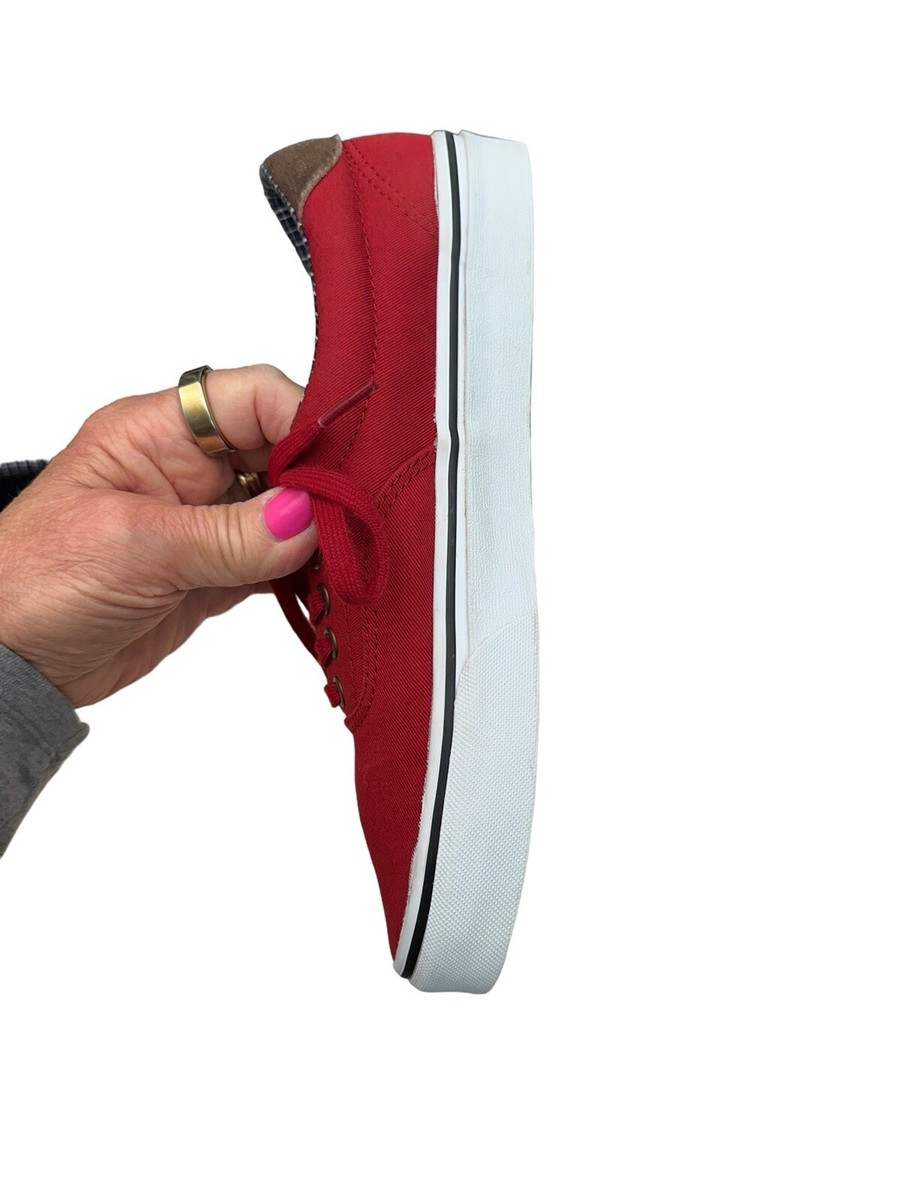 Vans ERA 59 (Cord&Plaid) Red Dahlia Skate Shoes Boty Vans Era 59 - červená (cord & plaid/red dahlia) main image 2