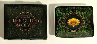 NEW PLATE /Organizer THE GILDED WOLVES Decorative by Illumicrate Roshani Chokshi