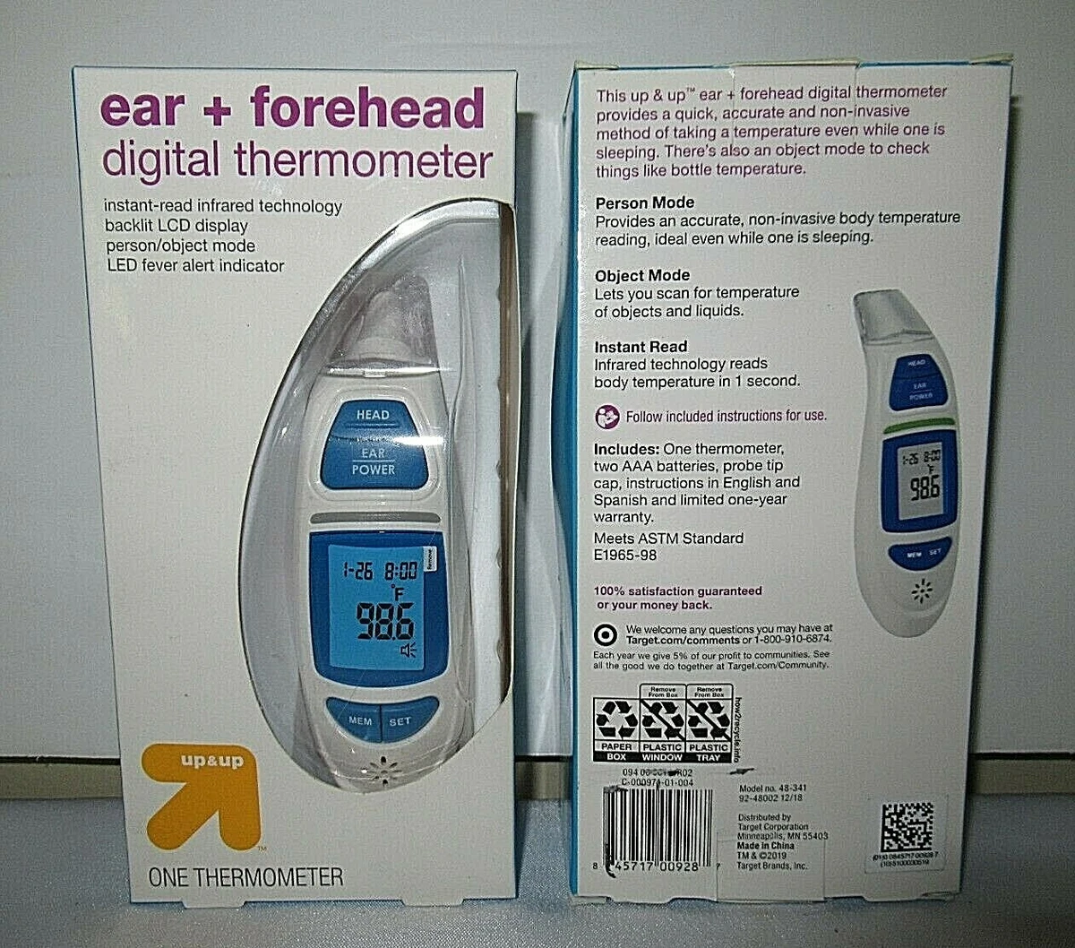 Vicks Non Contact Thermometer : Target