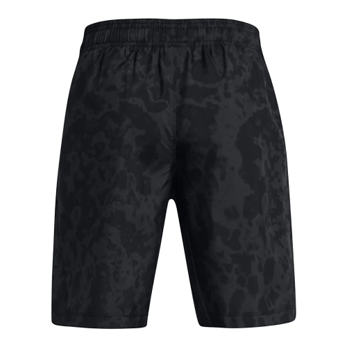 New Under Armour Boys' Woven Printed Shorts Size YSM Black/Gray MSRP:$30 - Picture 2 of 2