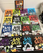 The Bad Guys: Books 1-16 Box Set Plus Bonus Book LIKE NEW NO BOX