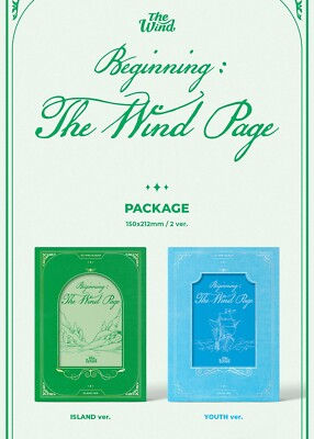 The Wind◆Beginning : The Wind Page◆サインCD THE WIND 1st Mini Album [Beginning The Wind Page] CD+Book+Post+