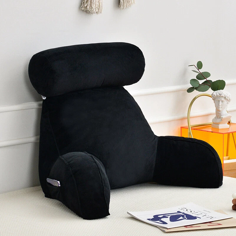 Reading Pillow Office Sofa Bedside Back Support Cushion Lumbar Backrest  Decor