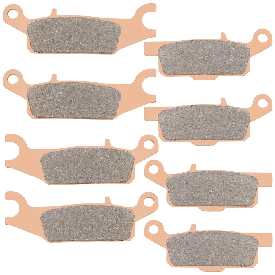 Pastilhas de freio Caltric para Yamaha Grizzly 700 YFM700 EPS dianteiro e traseiro 2007-2024 - Imagem 4 de 4