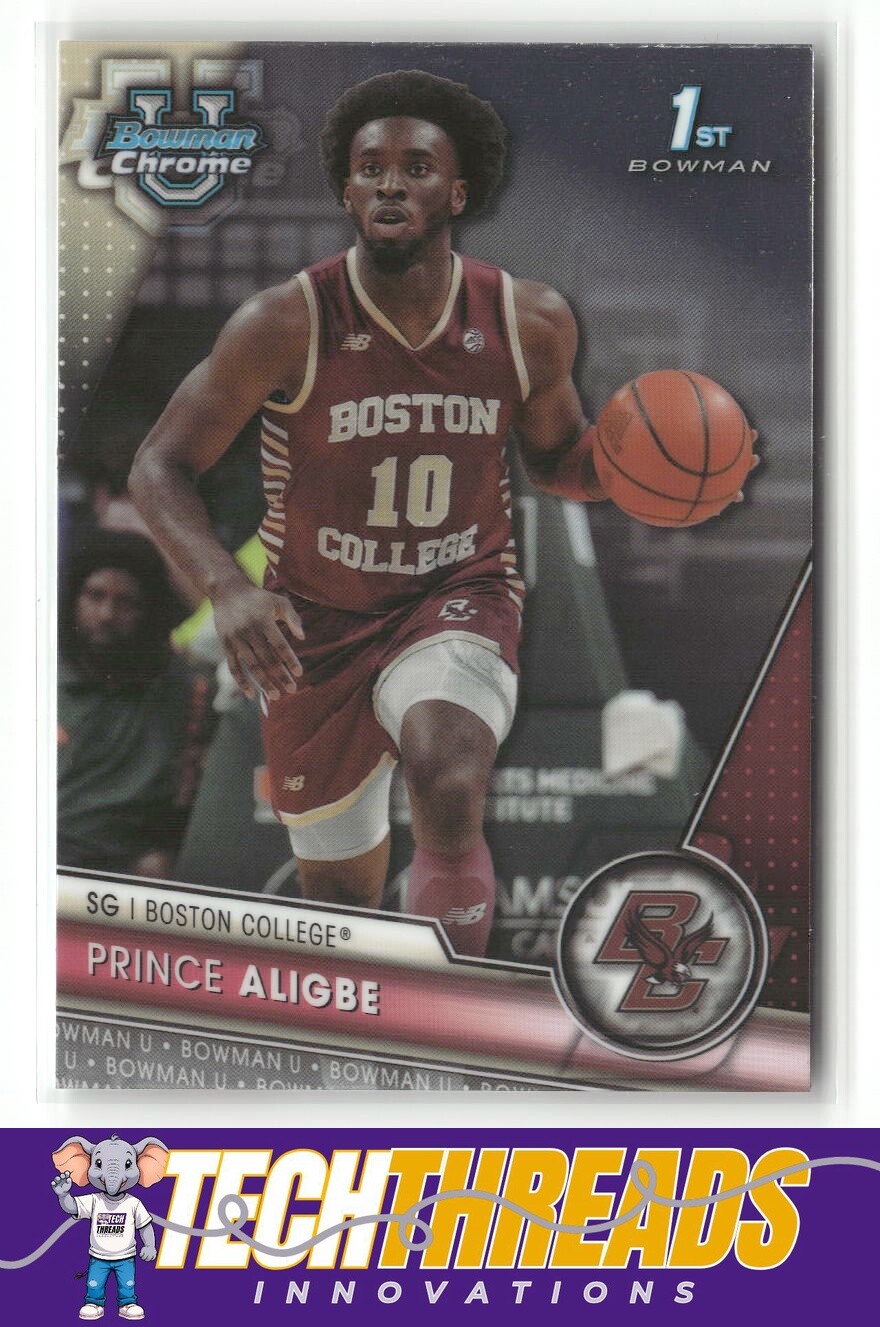 2023-24 Bowman University Chrome #13 Prince Aligbe