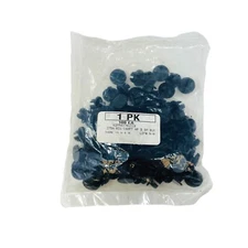 100 pcs Essentra Components 622PP037BG31B Lock Hole Plug Black Made in USA