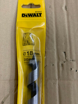 Dewalt Holzbohrer Schlangenbohrer 18 mm x 380 mm Balkenbohrer DT 4642
