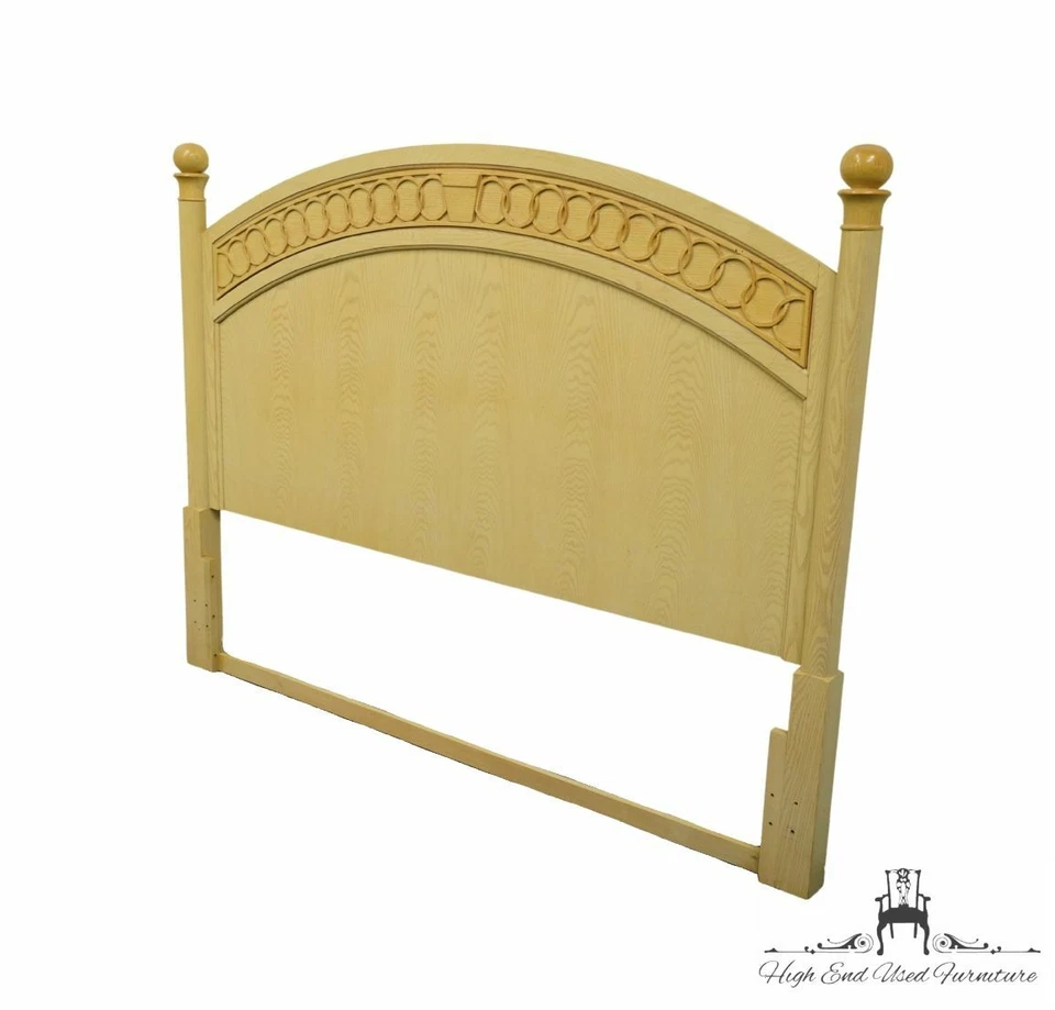 STANLEY FURNITURE Concentrics Collection White Washed King Size Headboard 529... - Image 2 of 4