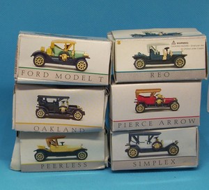 miniature antique cars