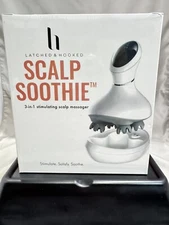 Rechargeable Waterproof Electric Scalp Massager for Hair Growth & Stress Relief