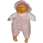 Vintage Uneeda Cabbage Patch Preemie Doll Blue Eyes (90s) RARE! W/Binky & Hat