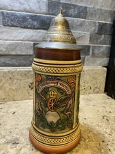 Vintage Thewalt Train Scene German Stein Limited Edition