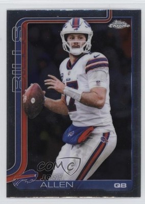 2025 Topps Chrome Josh Allen #34 4d5