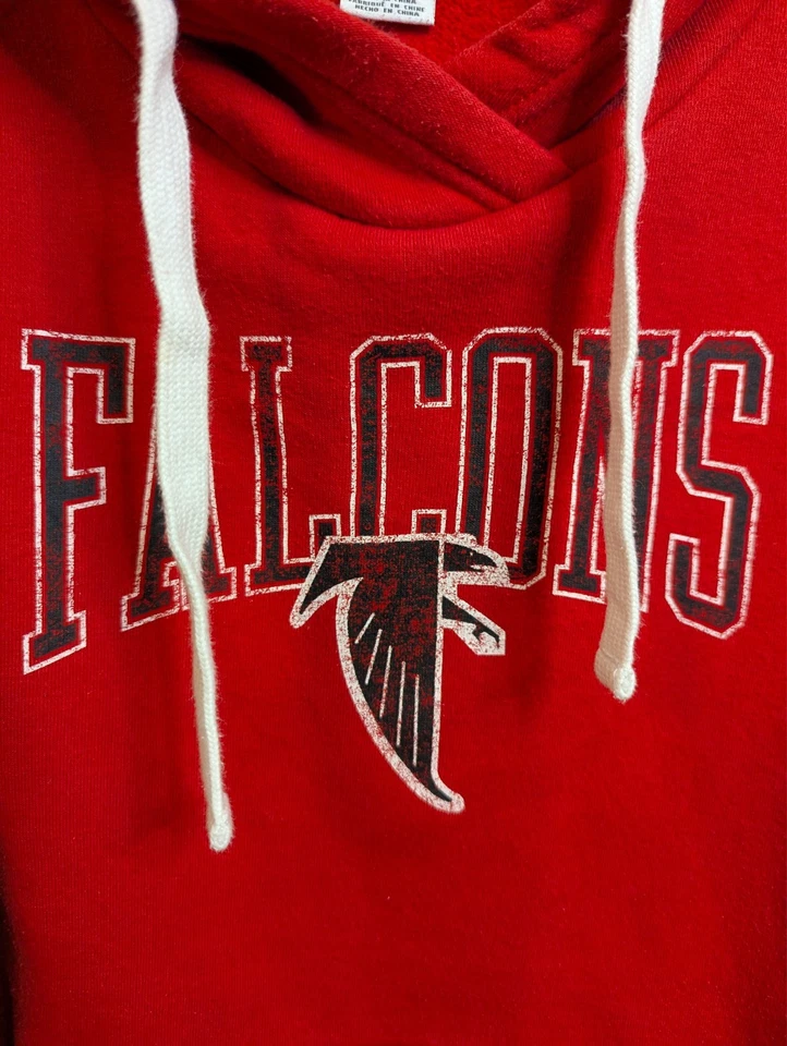 Atlanta Falcons NFL Pro Line Sudadera con Capucha Mujer Pequeña S Fanáticos Sudadera Pullover Foto 3 de 4