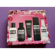 VERB Hair Ghost Glam Kit NEW 5 Piece Set shampoo conditioner oil hairspray