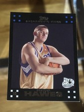 Spencer Hawes 2007 Topps Rookie Card  #120 Sacramento Kings Basketball