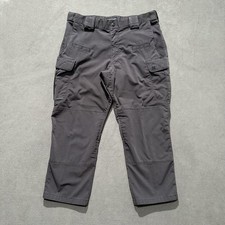 5.11 Tactical Pants Men 34x30 Gray Stryke Operator Flex-Tac Cargo Fits 34x25