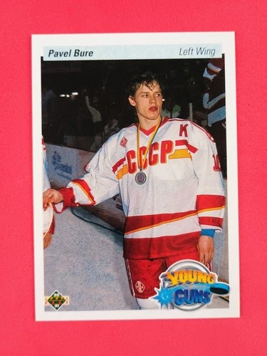 1990-91 Upper Deck - Young Guns #526 Pavel Bure (RC) Vancouver Canucks