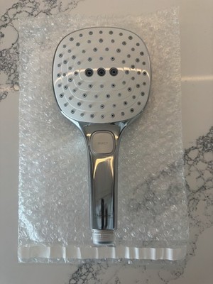 Hansgrohe Raindance Select E Handshower 120 3-Jet 2.5 GPM Chrome White 26521401