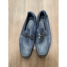 Salvatore Ferragamo E Blue Dress Shoes for Men for sale | eBay display picture 1